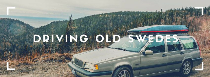 Driving Old Swedes – klassieke Volvo op een bergweg